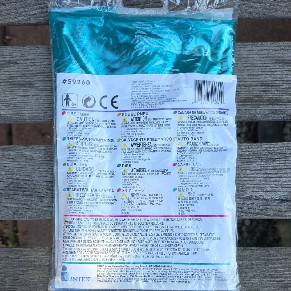 Colorful Inflatable Swim Rings - Picture 2 of 4